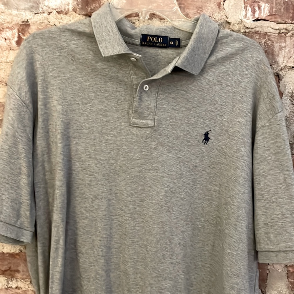 Ralph Lauren Grey Polo Shirt